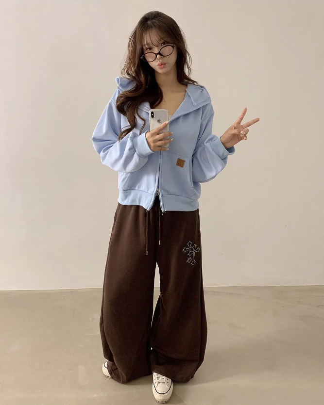 春季預訂｜Camo Patch寬身運動褲