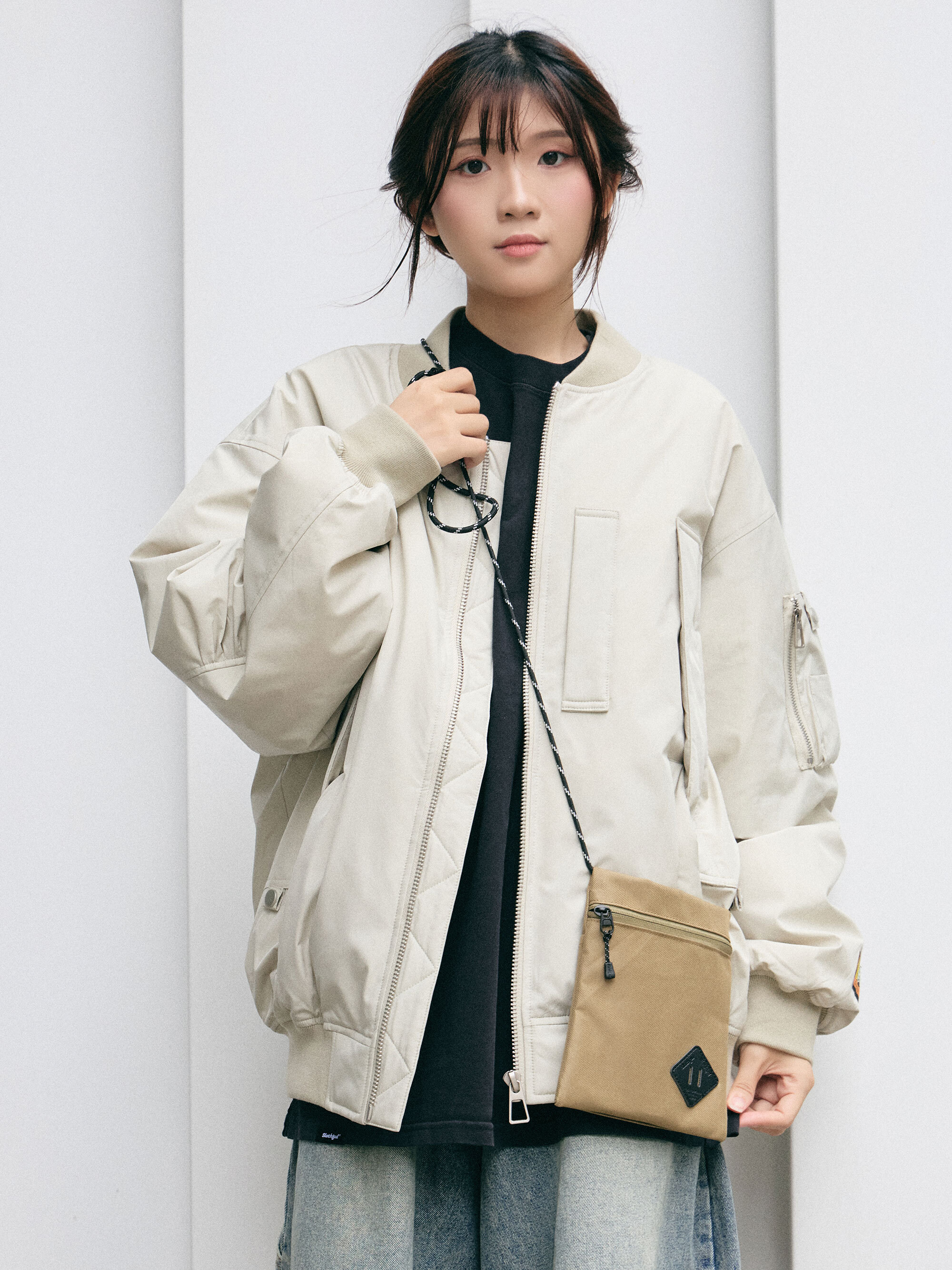 戶外休閒側背包