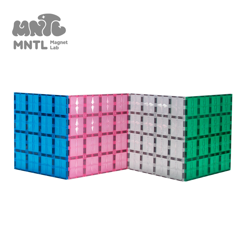 【MNTL】磁力積木 /磁力片配件  大傢伙 Biggers  -經典 / 透明 / 綠色 三色可選