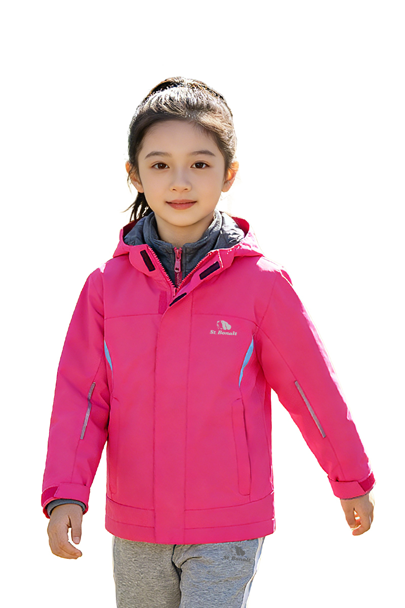 機能防風防水單層衝鋒衣│童款 8025 (防潑水、防風、透氣、透濕)