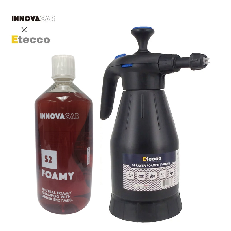 ETECCO意大利泡沫噴壺 + INNOVACAR S2泡沫洗車套裝