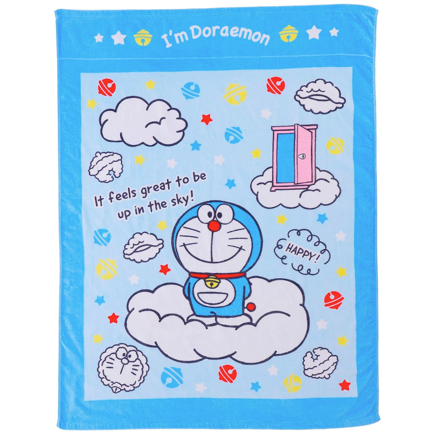 日本多啦A夢棉質浴巾
