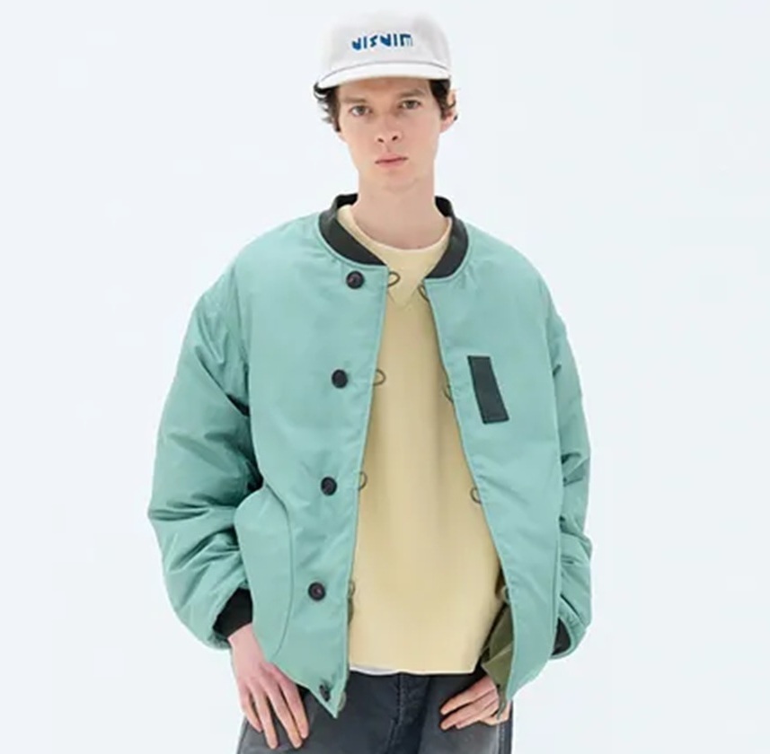 LAST PCS: VISVIM 2026 S/S CORPS DOWN JKT (REVERSIBLE) - GREEN SIZE 3  PRE ORDER ITEM (預訂中)