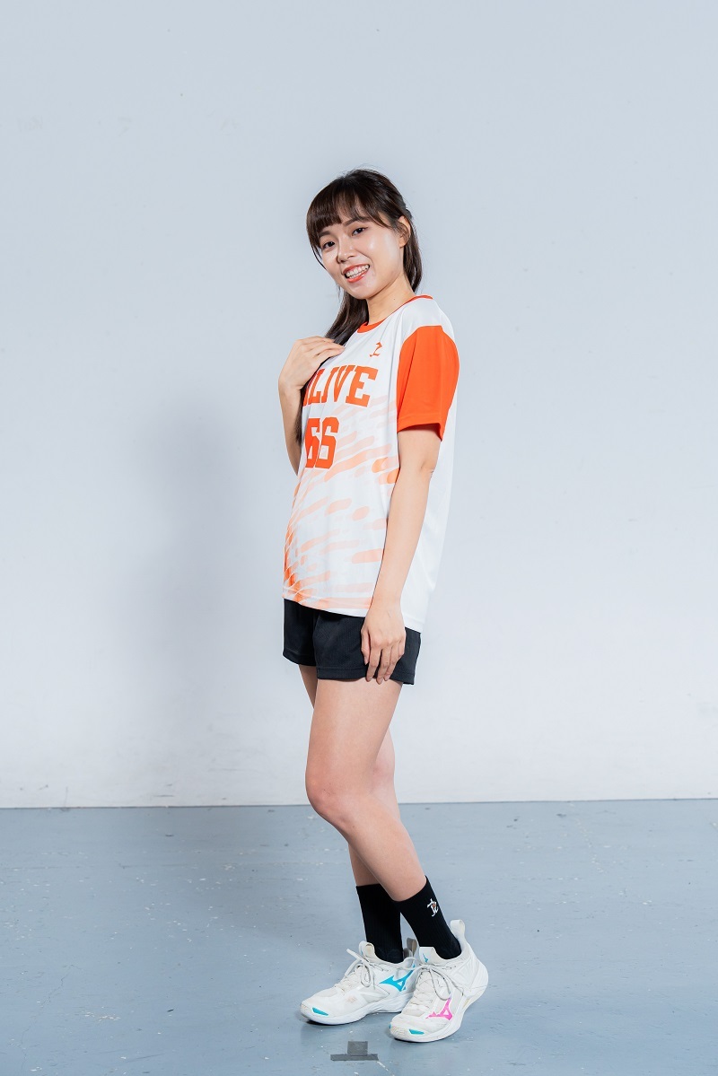 昇華圓領桌球服 - 數位