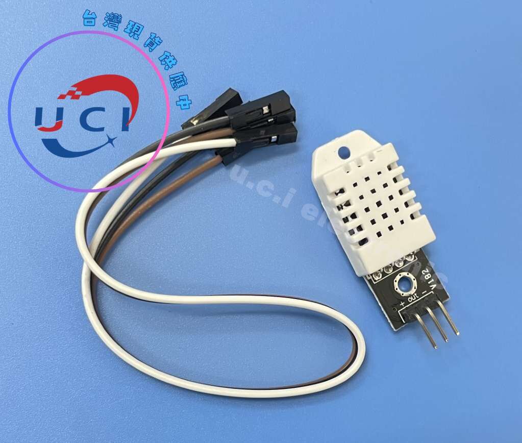 【UCI電子】(Y-2) DHT22 單匯流排 數位 溫濕度感測器帶轉接板 AM2302模組 高精度