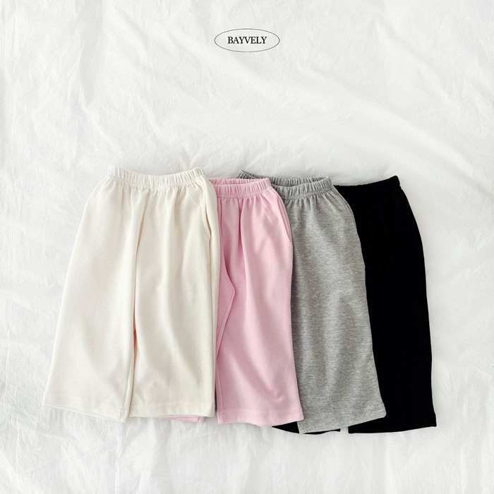 正韓春Bayvely 四色雲朵直筒褲