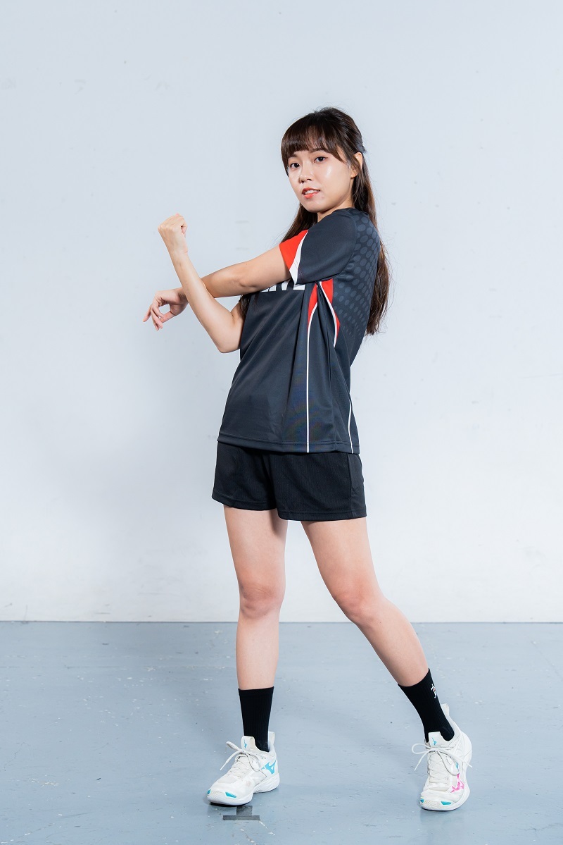 昇華圓領桌球服 - 邊境