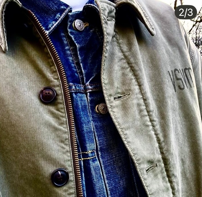 LAST PCS: VISVIM DECKHAND LIGHT JKT - OLIVE SIZE 3 PRE ORDER ITEM (預訂中)