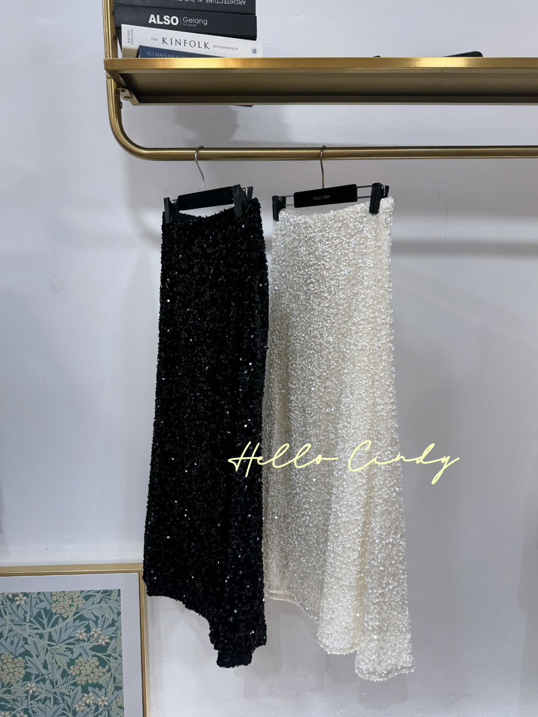 B01070 美人魚的亮片長裙