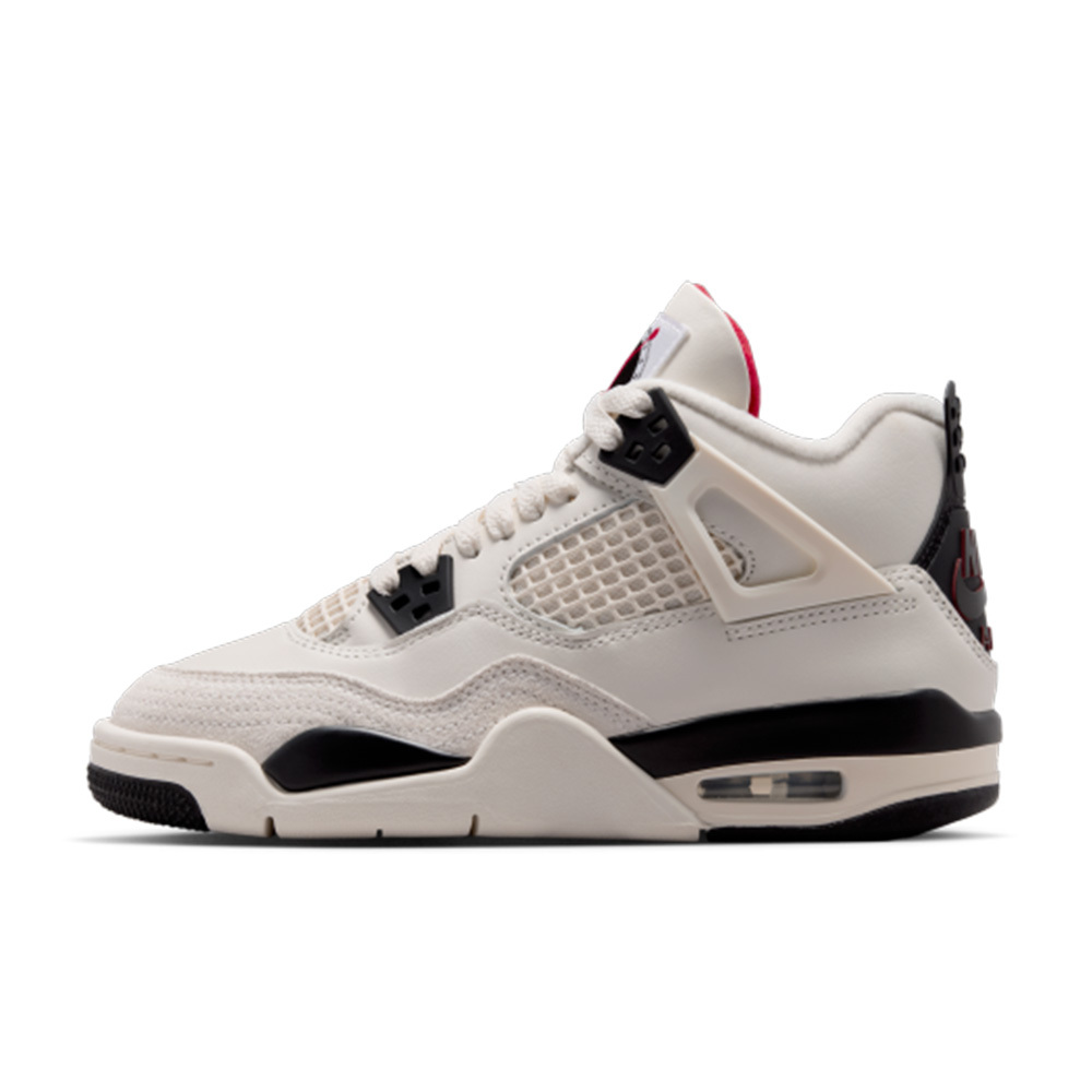 Nike Air Jordan 4 Retro 白黑飛行俱樂部 GS AJ4 緩震 抓地 運動鞋 大童鞋 IM4026-100