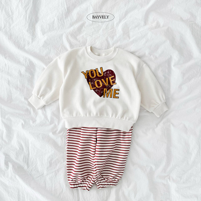 正韓春Bayvely 四色1+1一次擁有條文素色運動褲兩件組