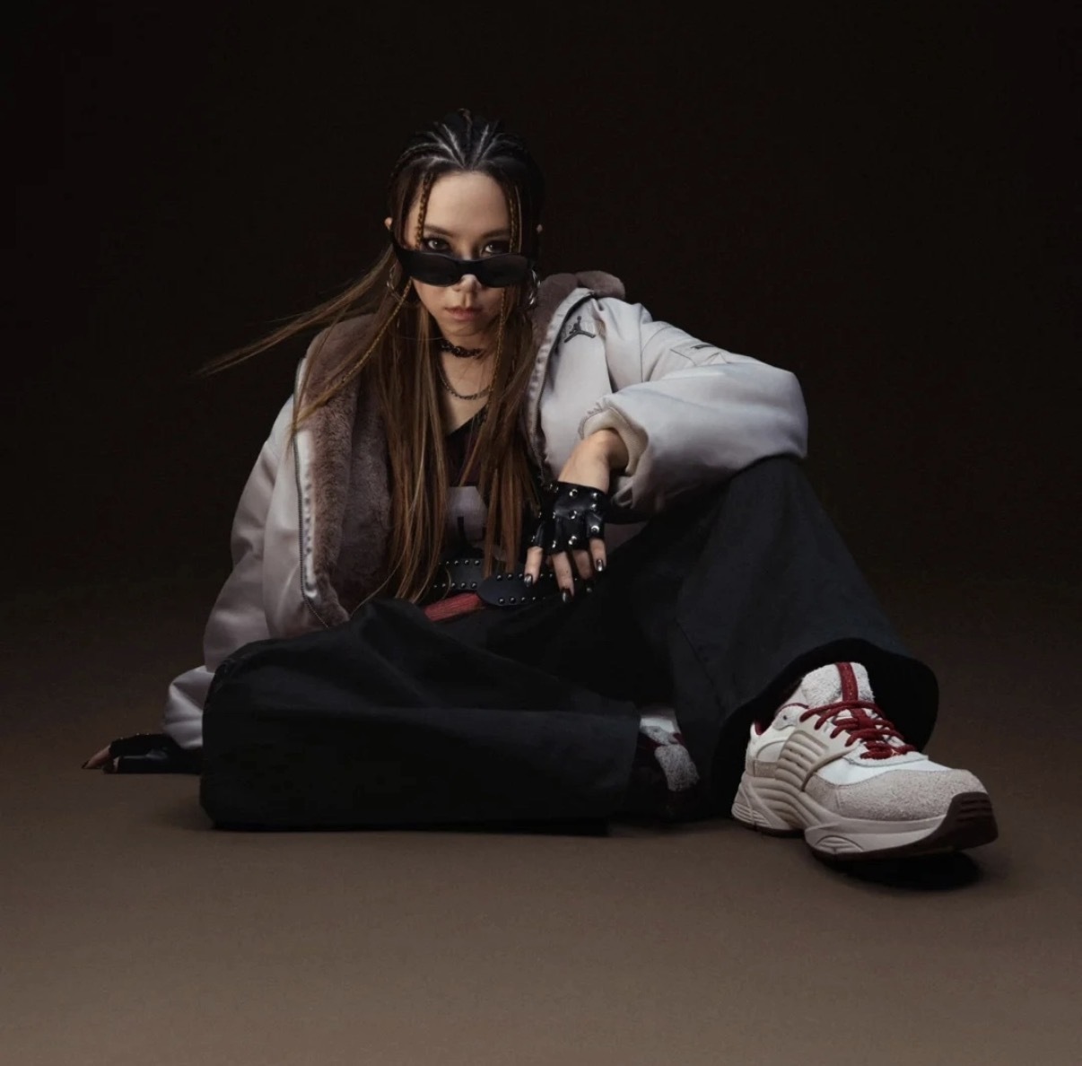 男鞋 NIKE JORDAN TRUNNER O/S 米紅色 馬年 新年 鄧紫棋同款 麂皮 回彈 喬丹 支撐 運動鞋【IQ1113-162】CNY