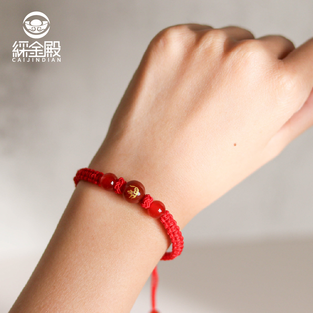 生肖虎-十二生肖紅瑪瑙手繩｜避邪｜強化活力｜增強自信｜守護平安【綵金殿】
