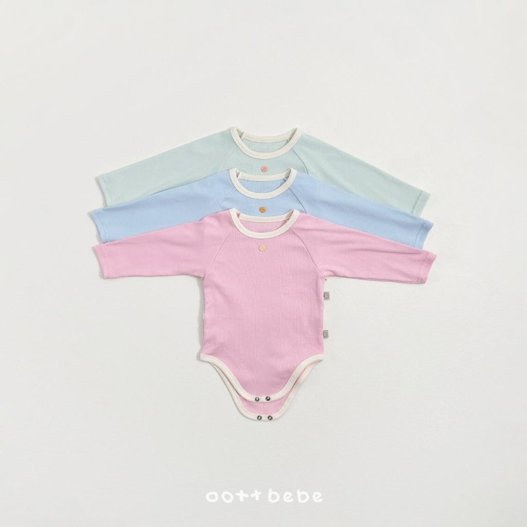 韓國🇰🇷OOTTBEBE 鈕扣包屁衣護肚褲套裝(BEBES-M)