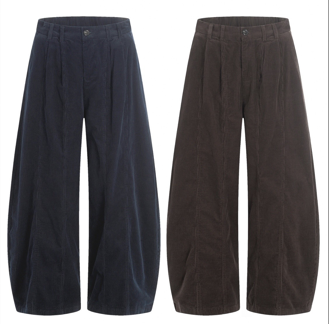 WP101 美式 復古 燈芯絨 氣球褲