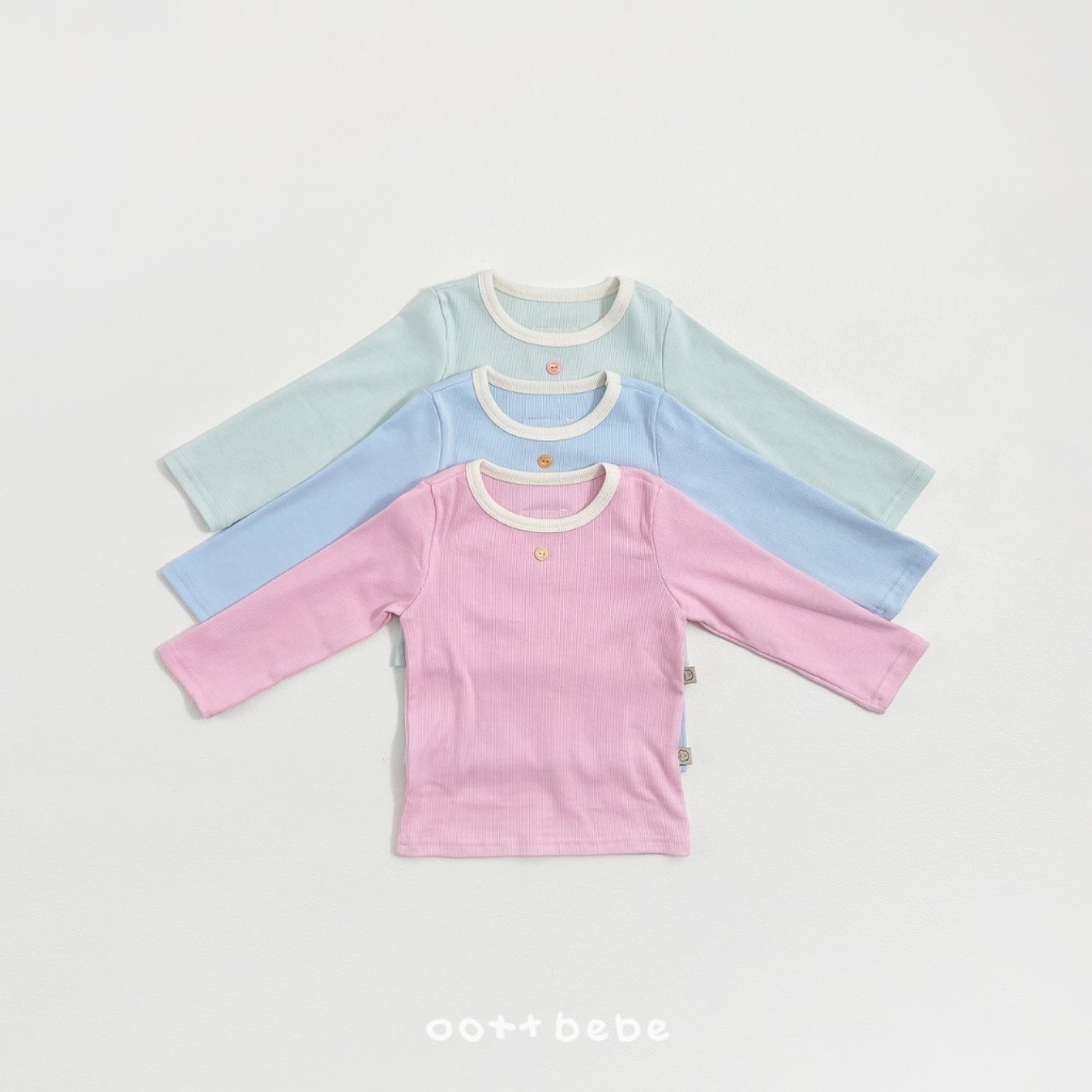 韓國🇰🇷OOTTBEBE 鈕扣套裝(XS-XL)