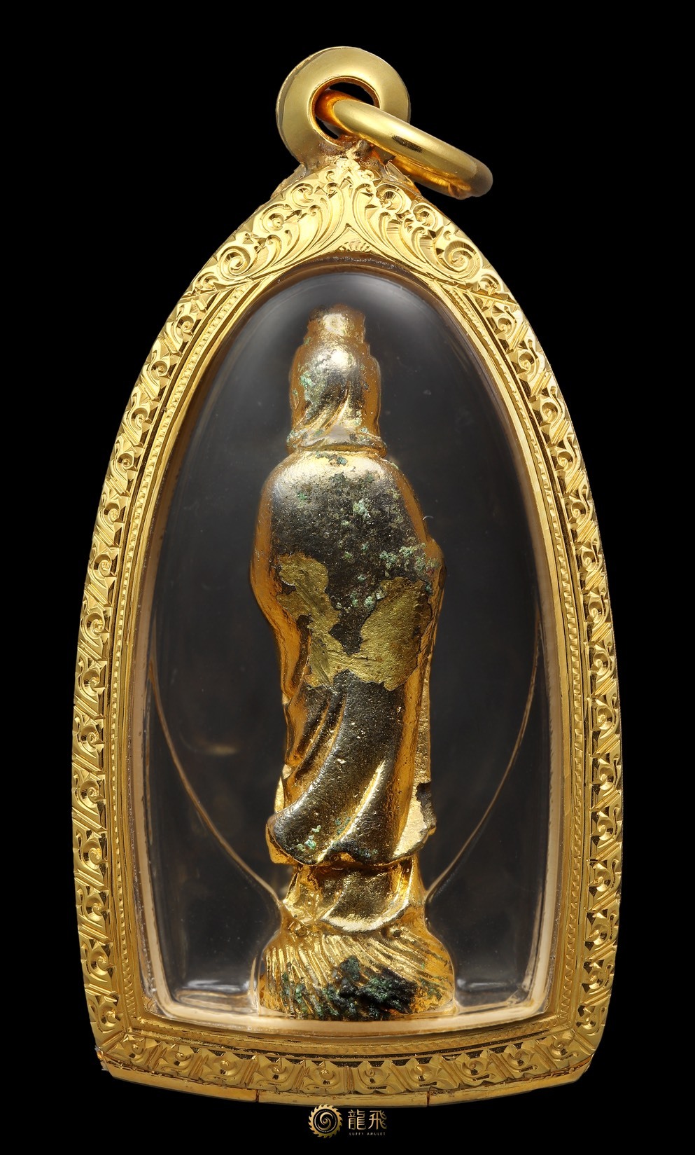 第一期觀音菩薩小立尊配戴型—龍普多瓦巴盧清批佛歷2518年