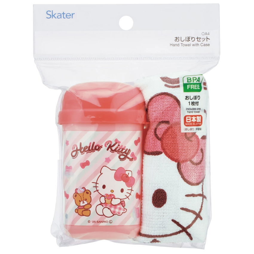 日本製 2026 新版 Skater 手巾套裝 - Hello Kitty