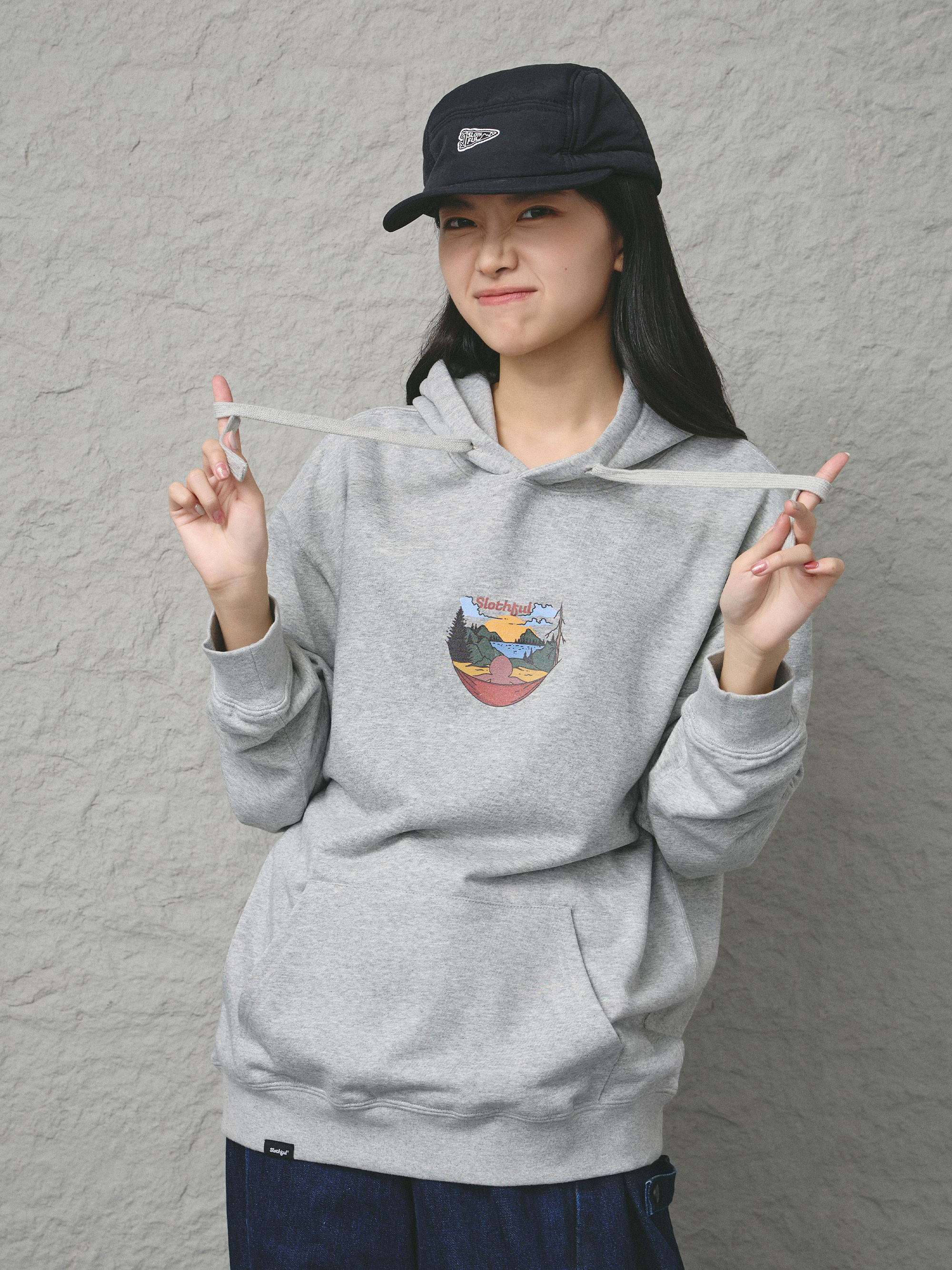 旗幟標防潑水輕鋪棉五分割帽