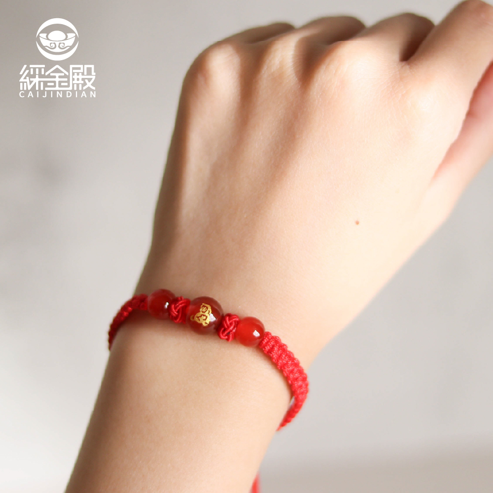 生肖猴-十二生肖紅瑪瑙手繩｜避邪｜強化活力｜增強自信｜守護平安【綵金殿】