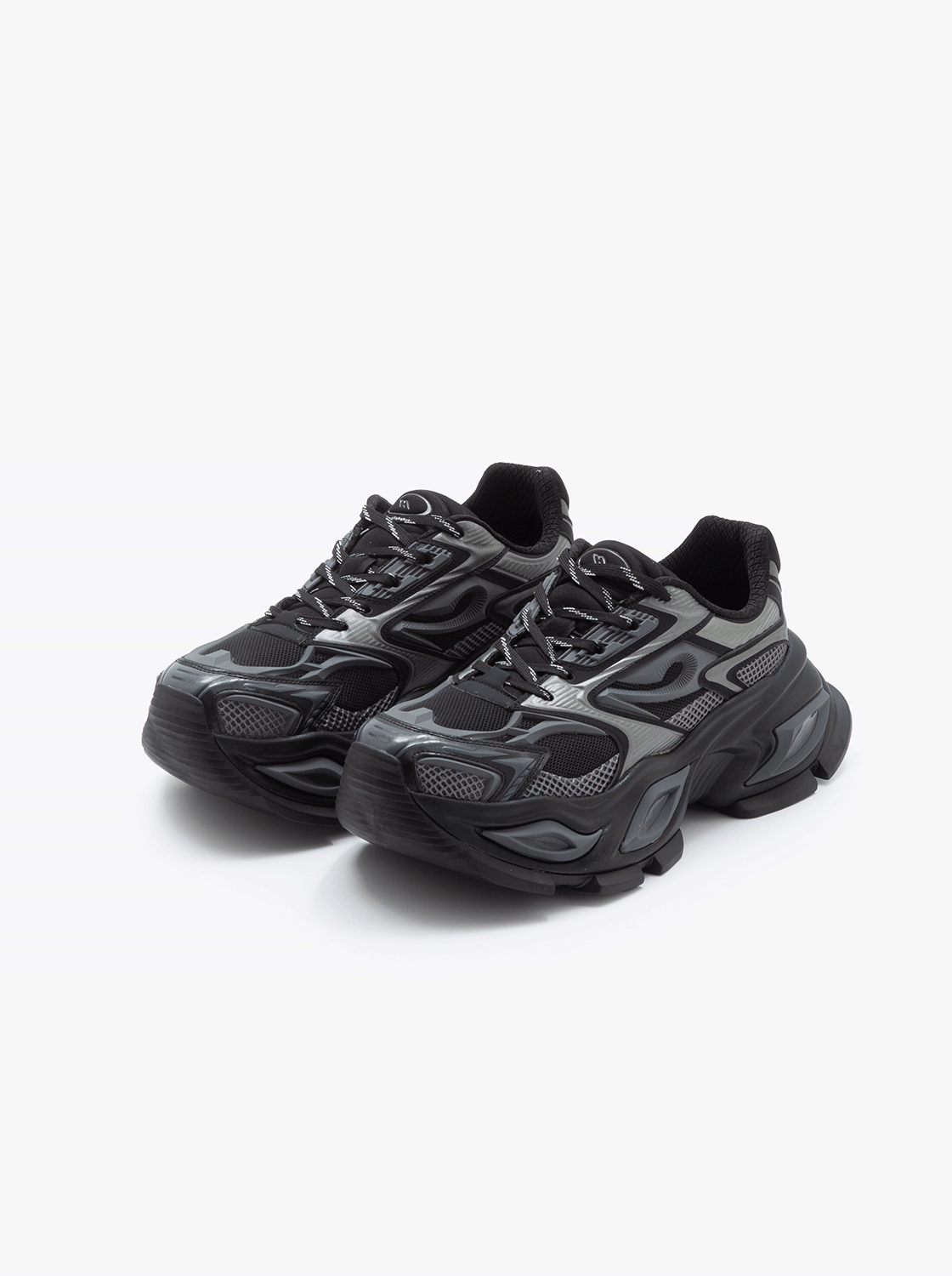 潮流老爹鞋-黑銀