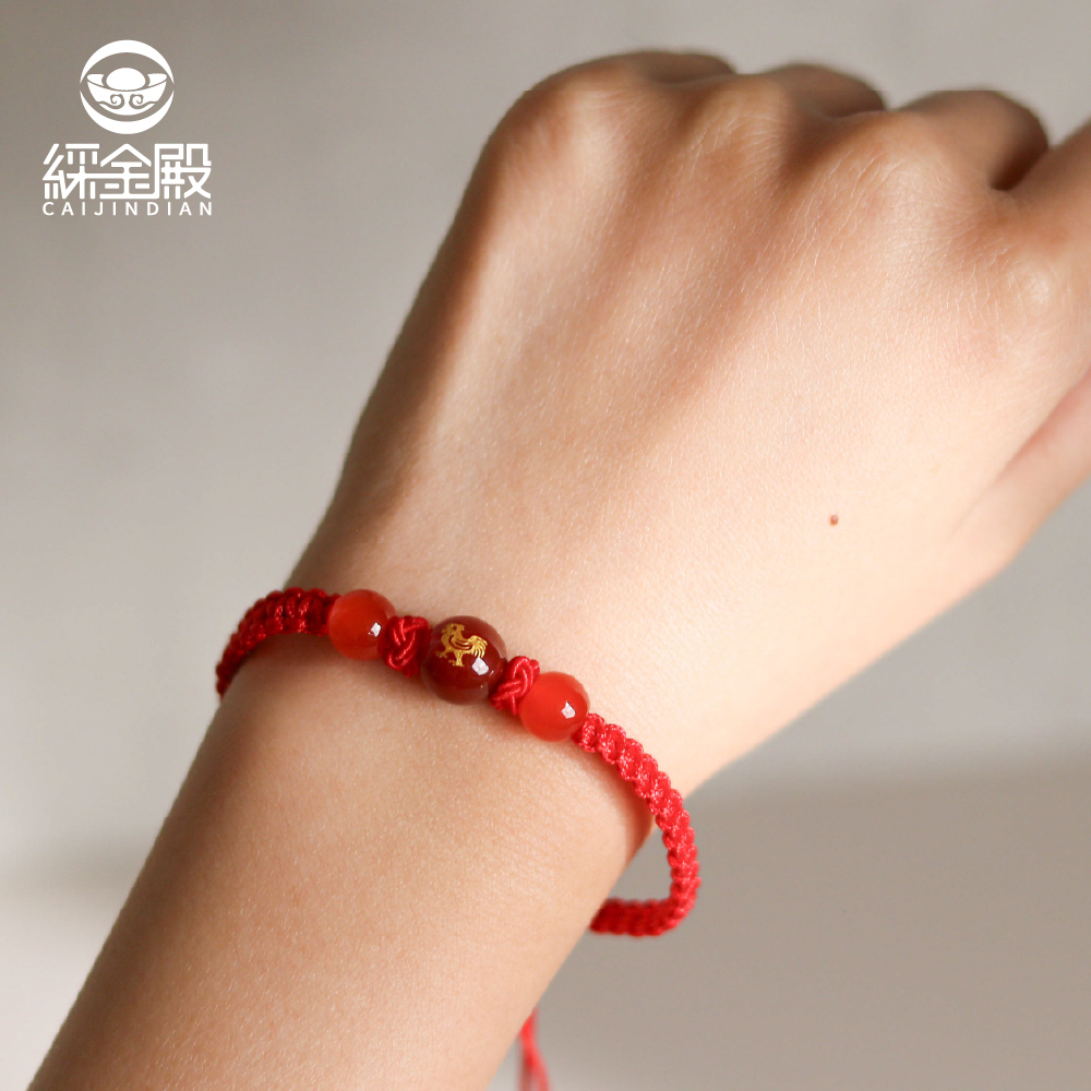 生肖雞-十二生肖紅瑪瑙手繩｜避邪｜強化活力｜增強自信｜守護平安【綵金殿】