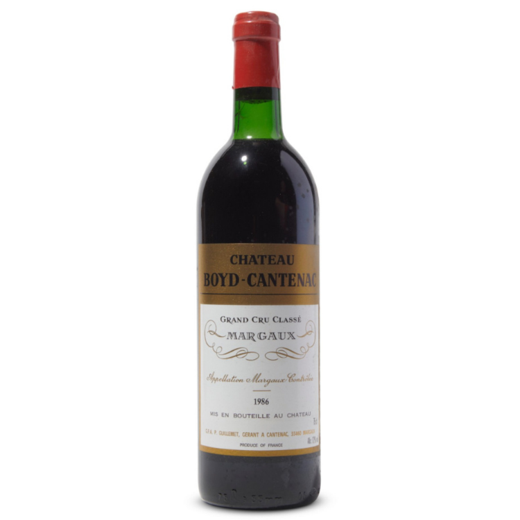 Chateau Boyd Cantenac 1986