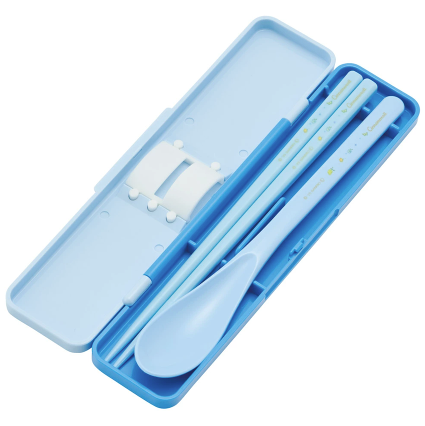 日本製 Skater 18 CM 銀離子筷子匙羹套裝 - Cinnamoroll