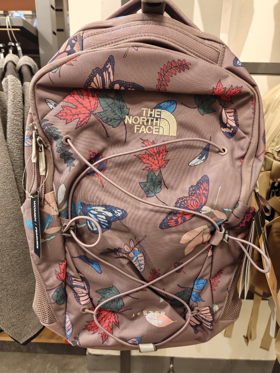 [U] NORTHFACE FAWN GREY FALL NF0A3VXGO3K WOMEN'S JESTER BACKPACK, 196573886322 (UNF12)