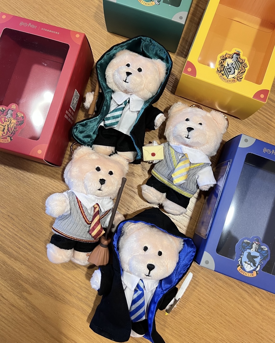 Starbucks 星巴克 x Harry Potter 哈利波特 聯名馬克杯 啤酒杯 店長熊 毛絨 娃娃