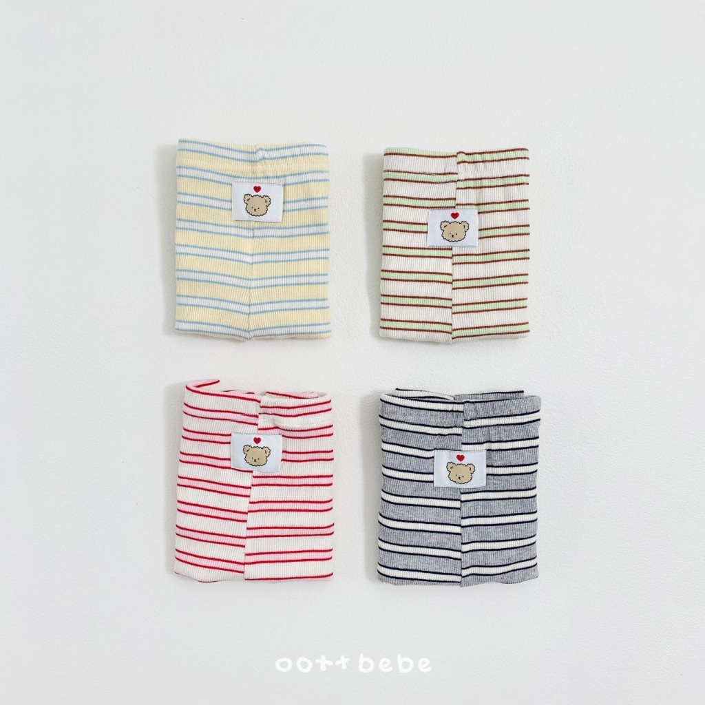 韓國🇰🇷OOTTBEBE 條紋內搭褲(XS-XL)
