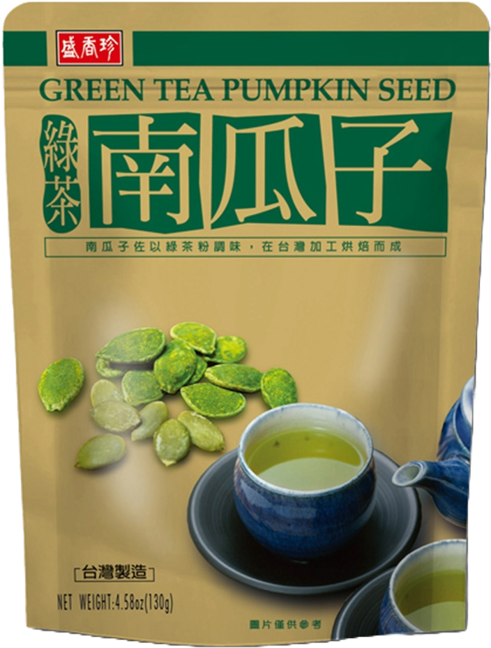 【盛香珍】綠茶南瓜子130g