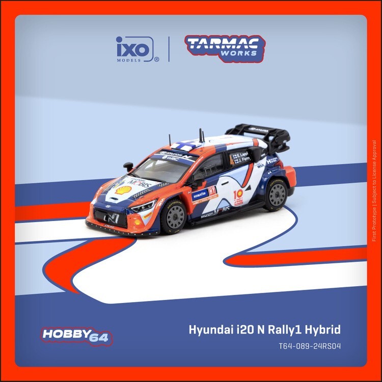 [預訂] Tarmac Works Hyundai i20 N Rally1 Hybrid
