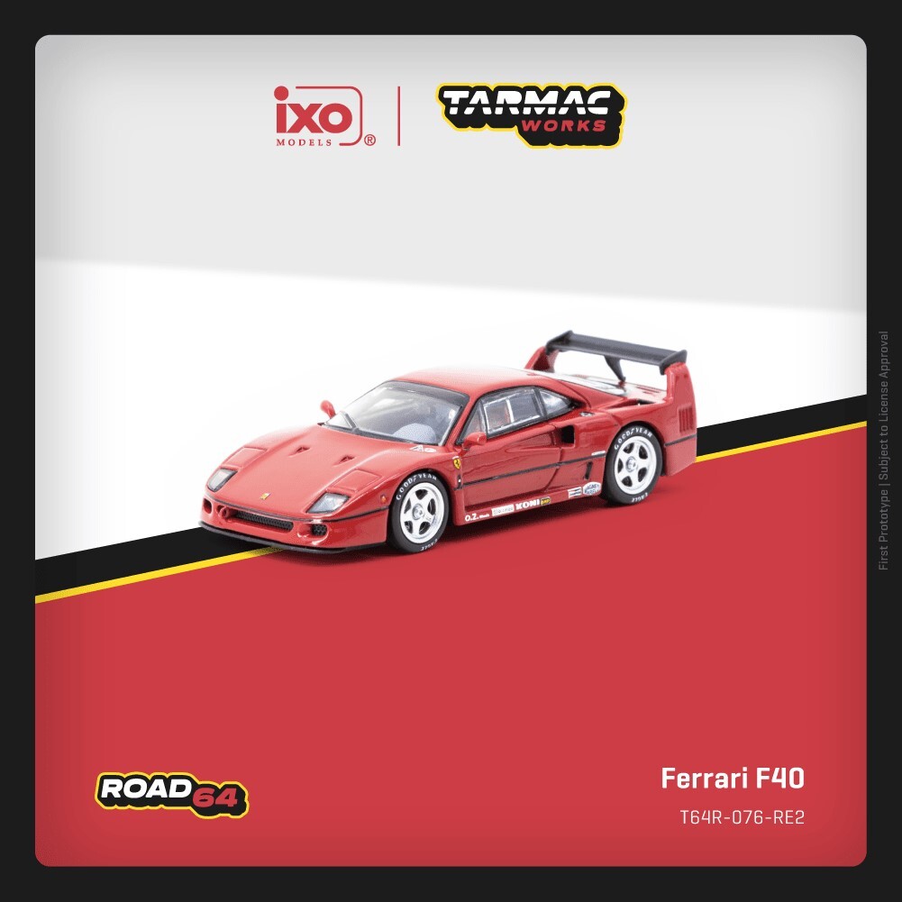 [預訂] Tarmac Works Ferrari F40