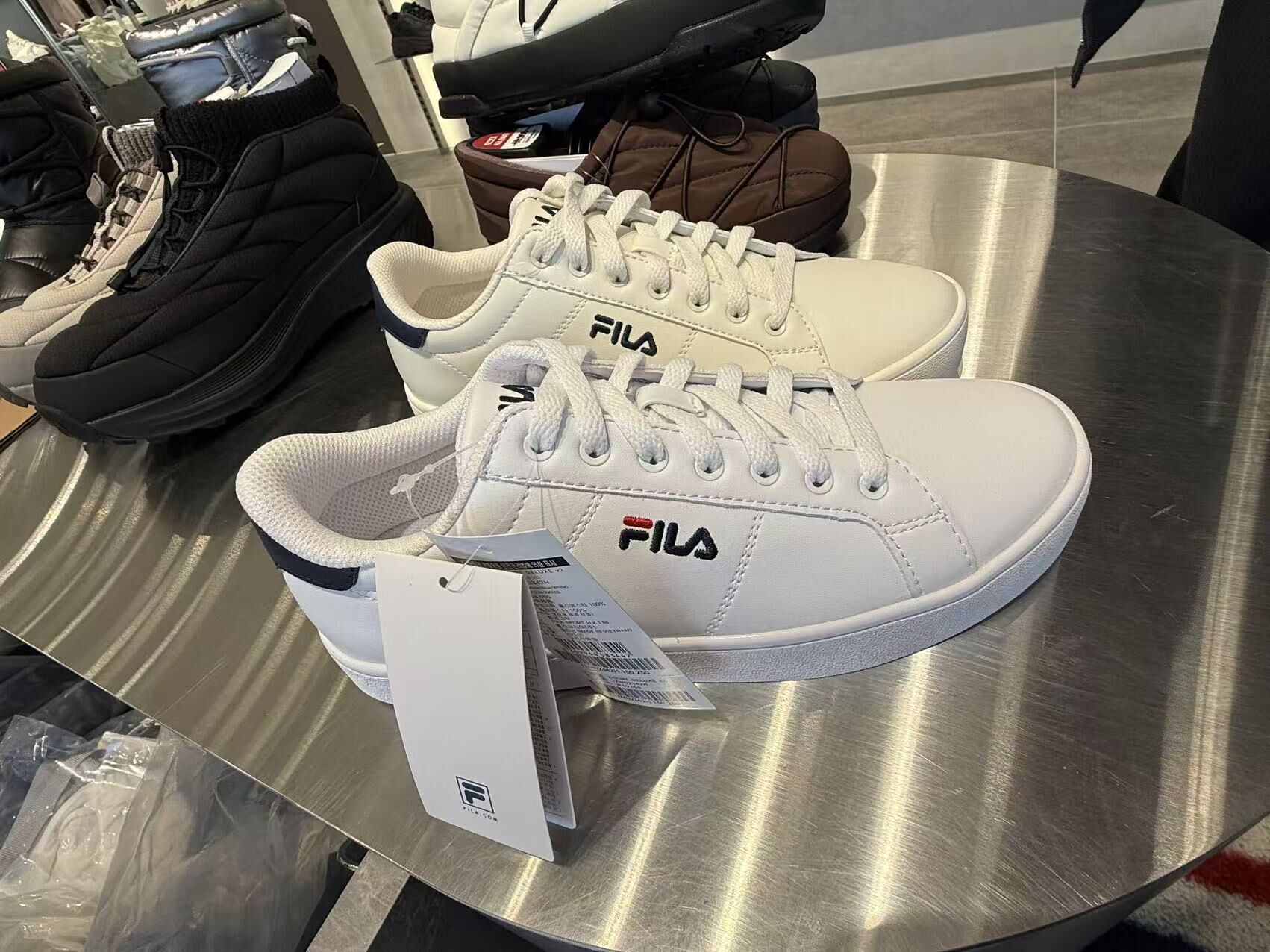 【預購】AKR012004 FILA Court Deluxe 經典小白鞋
