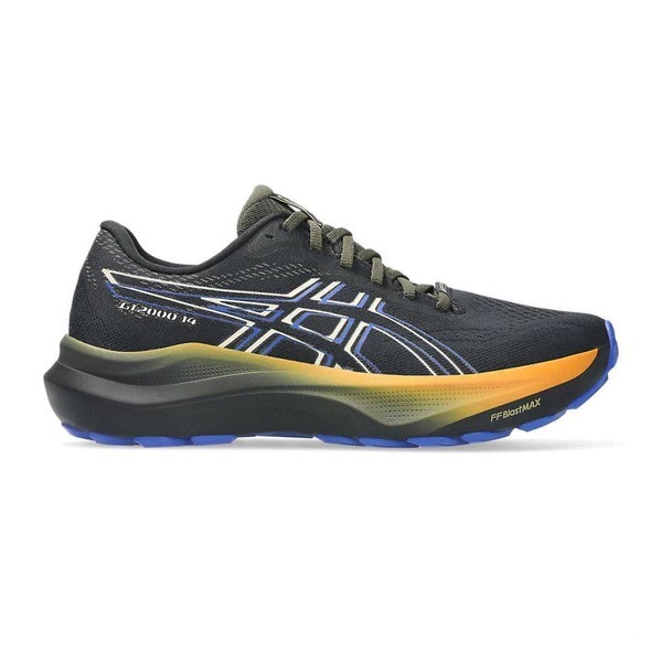 男鞋 ASICS GT-2000 14 GORE-TEX GTX 黑綠色 防水 支撐 回彈 運動 慢跑鞋【1011C058-001】