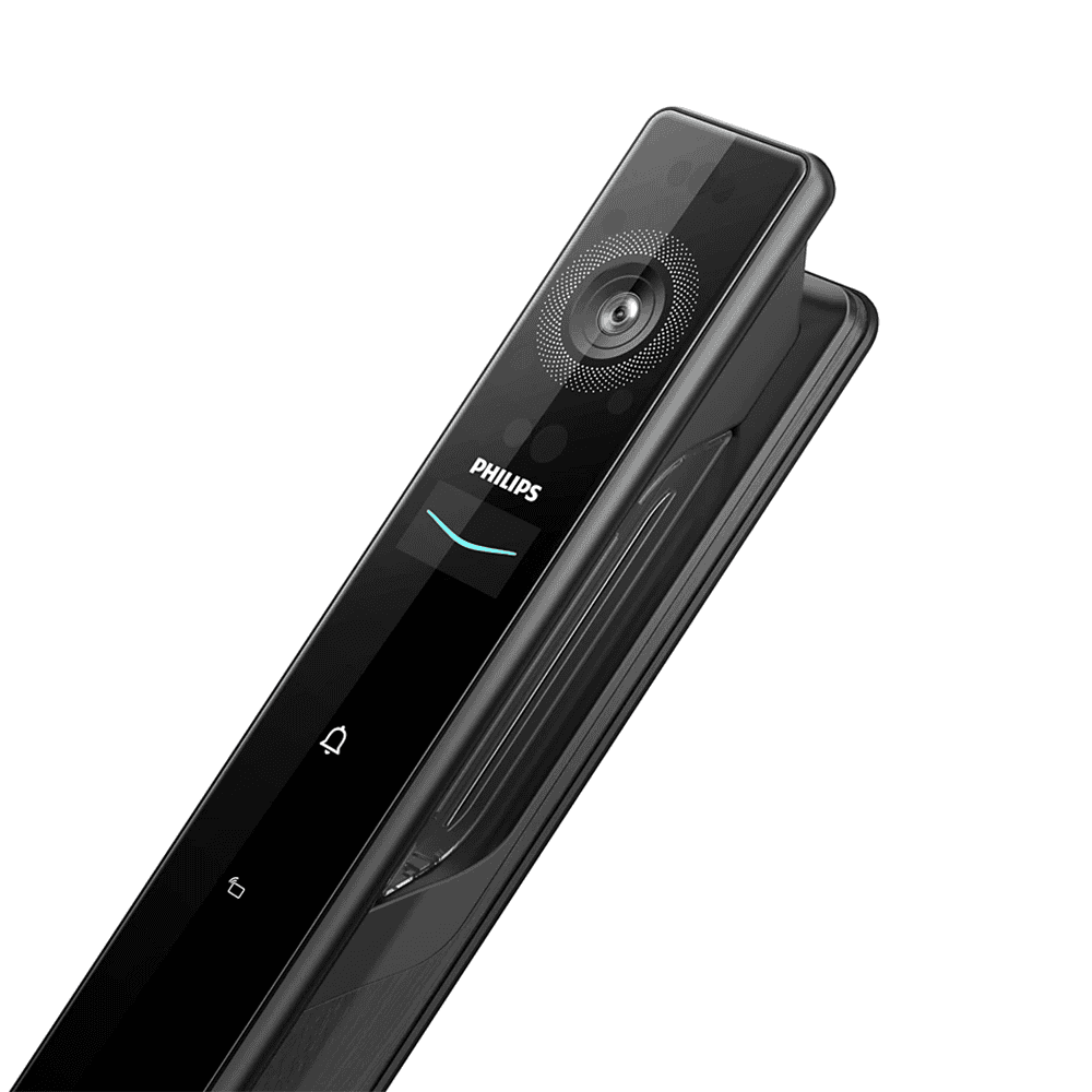 (熱賣之選)(優惠價85折) Philips EasyKey 902-MFVP 掌靜脈人臉視像智能鎖 曜石黑 （原廠$850基本安裝費另付）