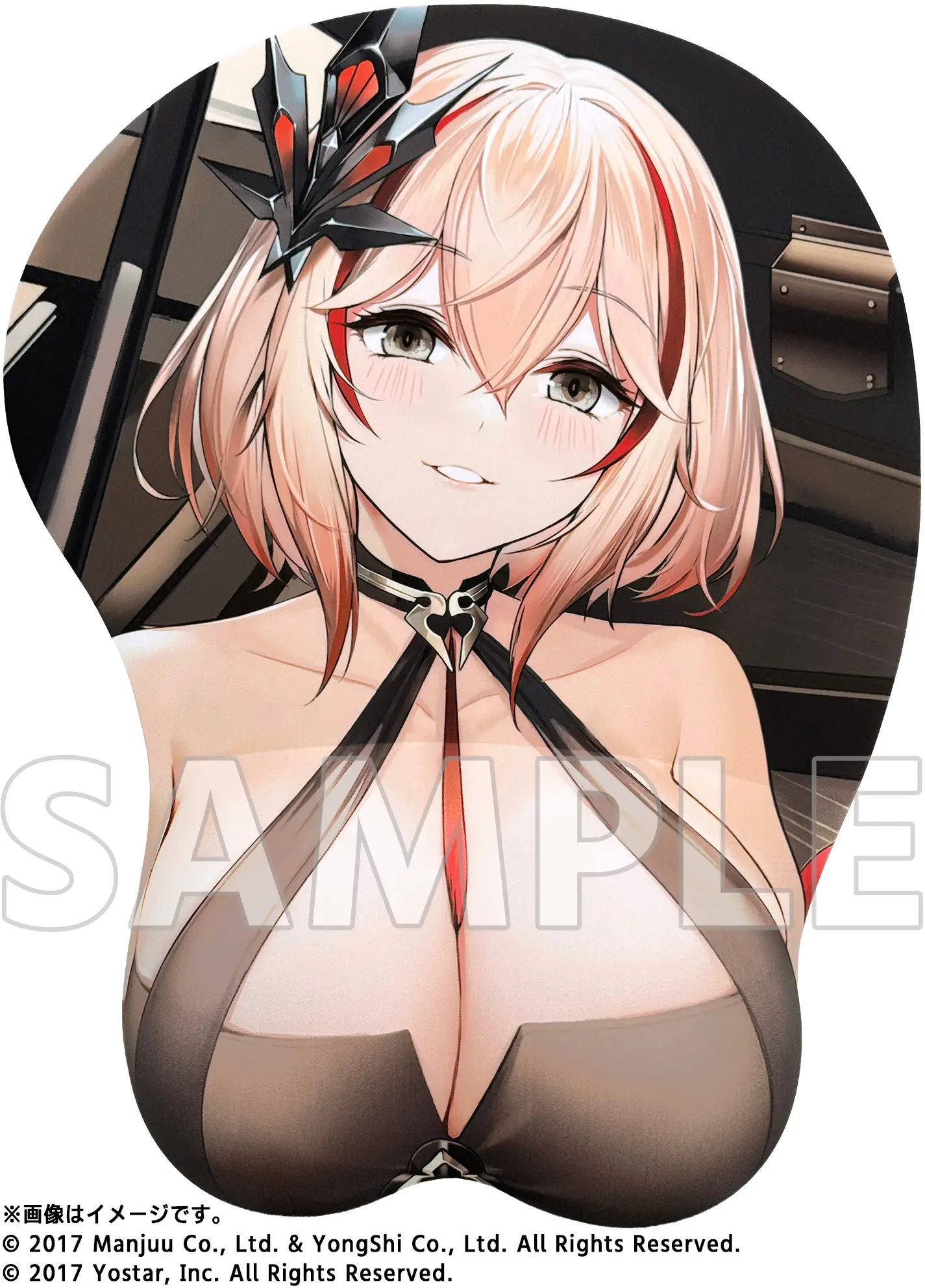 「ACG.GO」「預購」Soft Garage Azur Lane ローン（緑と蒼の安らぎVer.） 等身大Oppai Mousepad