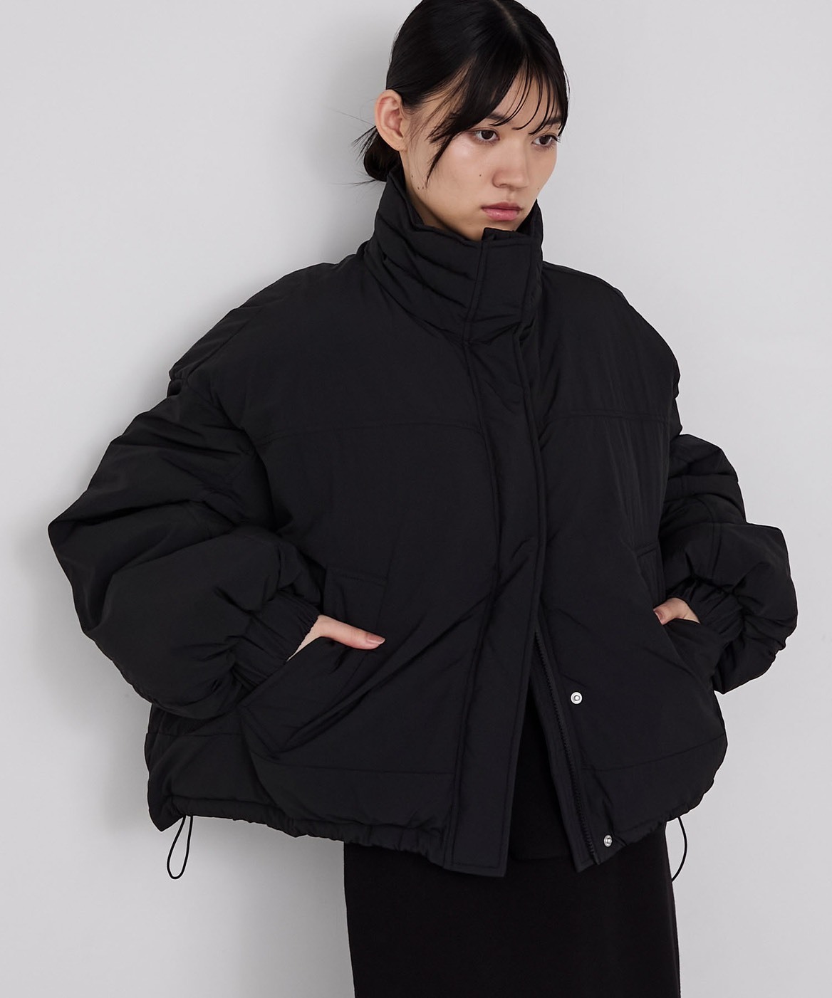 <限時折扣>日本 Forksy. 立領 加厚 寬鬆 澎澎外套 三色