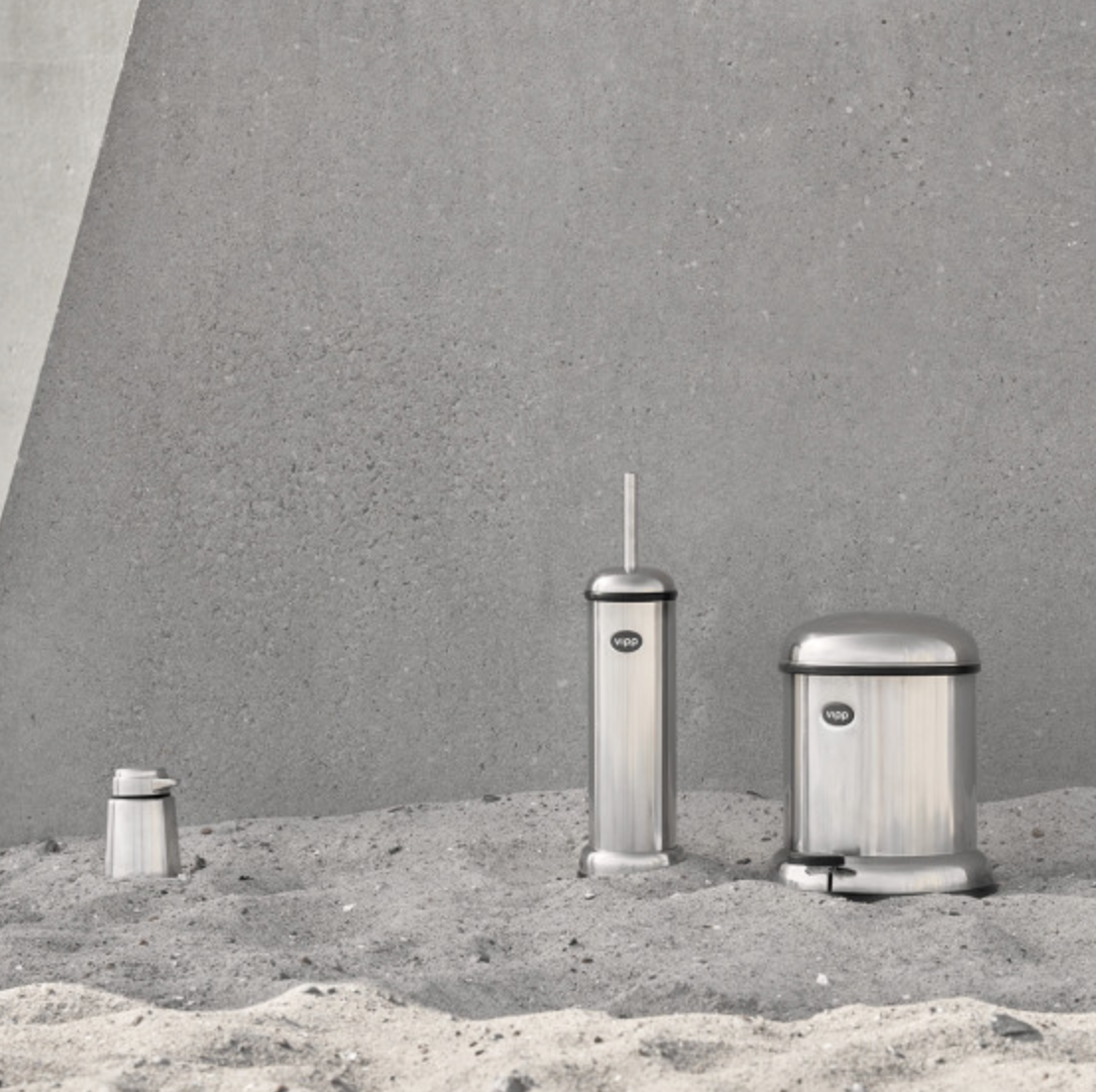 VIPP Bathroom 11 Toilet Brush, Stainless Steel