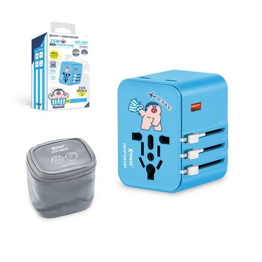 XPower x 大麻成/小麻成 TA3B 25W 4輸出 PD 3.0/PPS旅行充電器