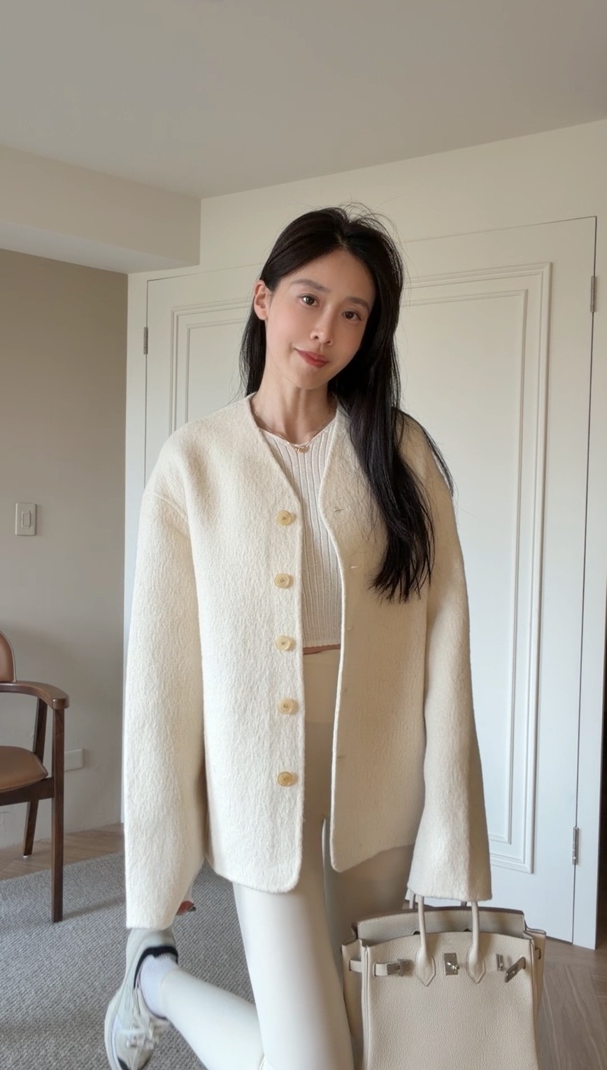 【新款少量現貨】｜韓國｜輕柔羊毛大衣