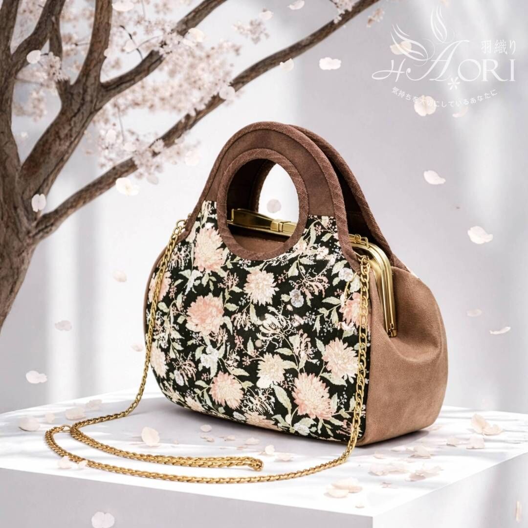 圓形提把三層口金包【成品包】| 最後一個