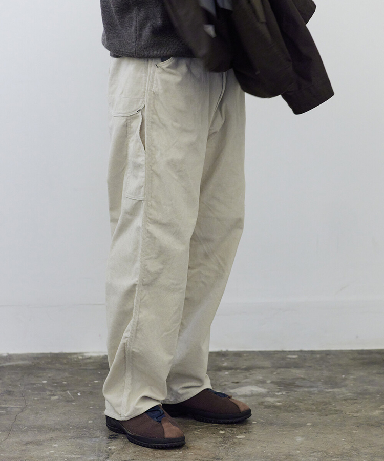 ENDS and MEANS |  Waffle Cord Painter Trousers