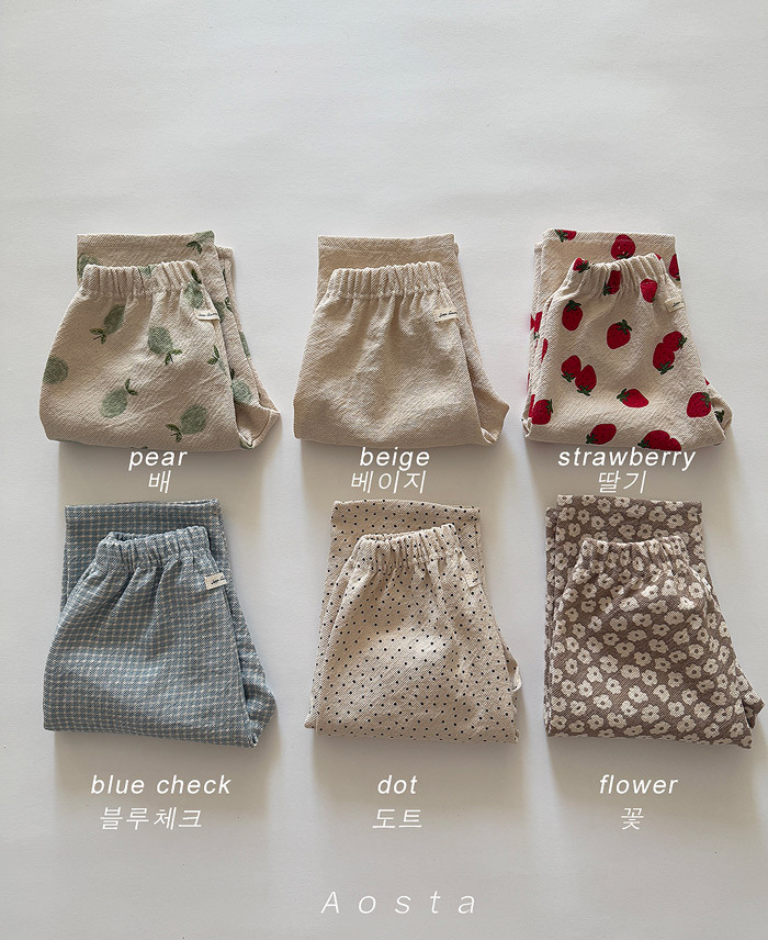 正韓春aosta 六色簡單搭配直筒褲