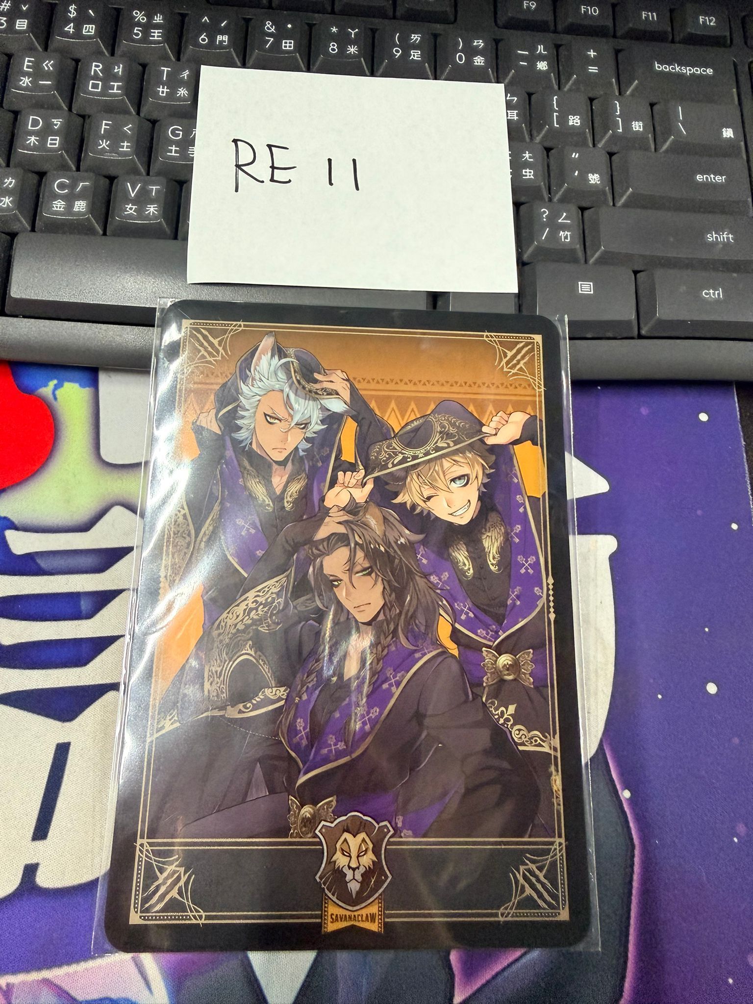 TWST 獅寮 膠卡 #RE11