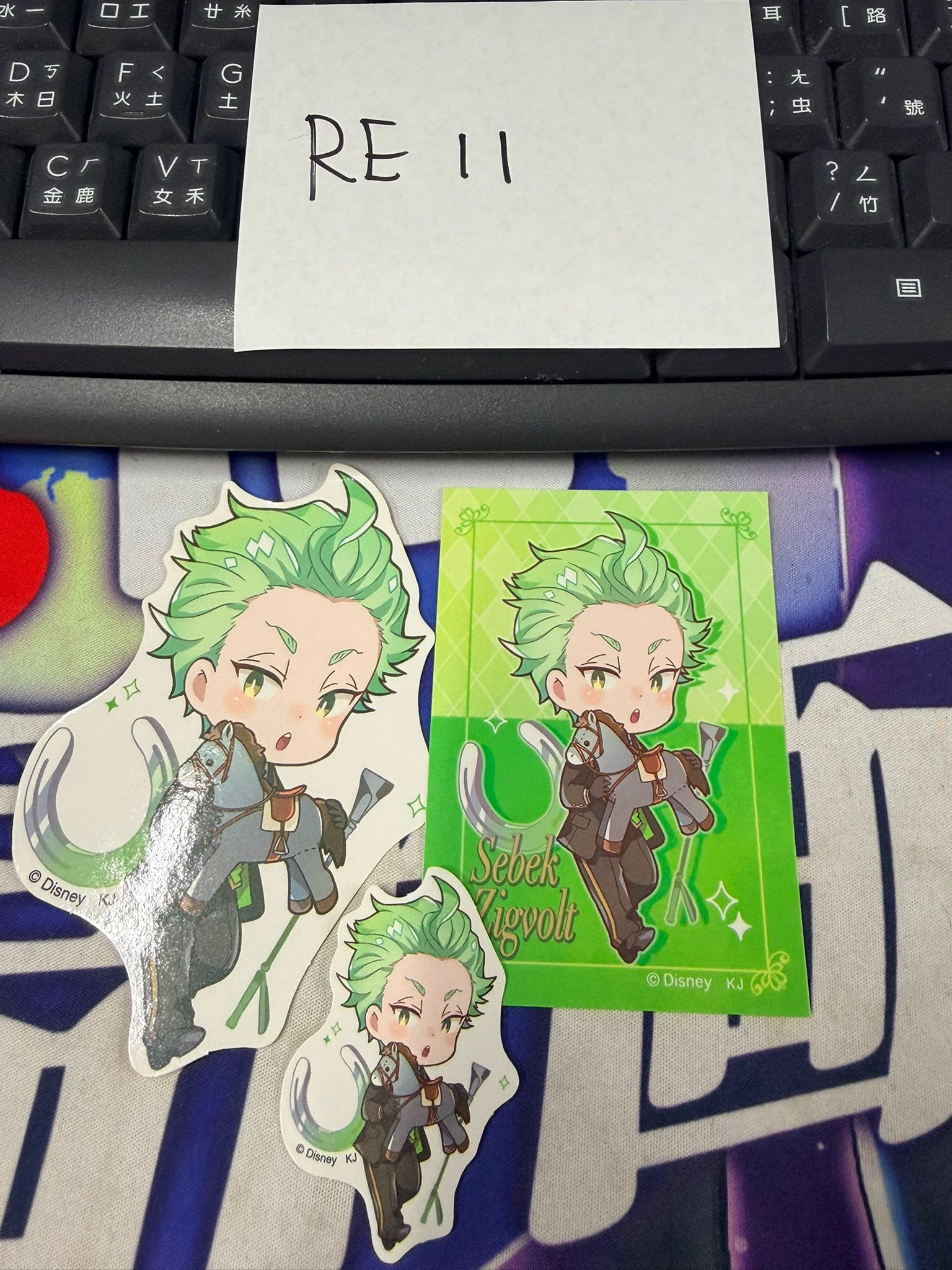 TWST Sebek 貼紙set #RE11