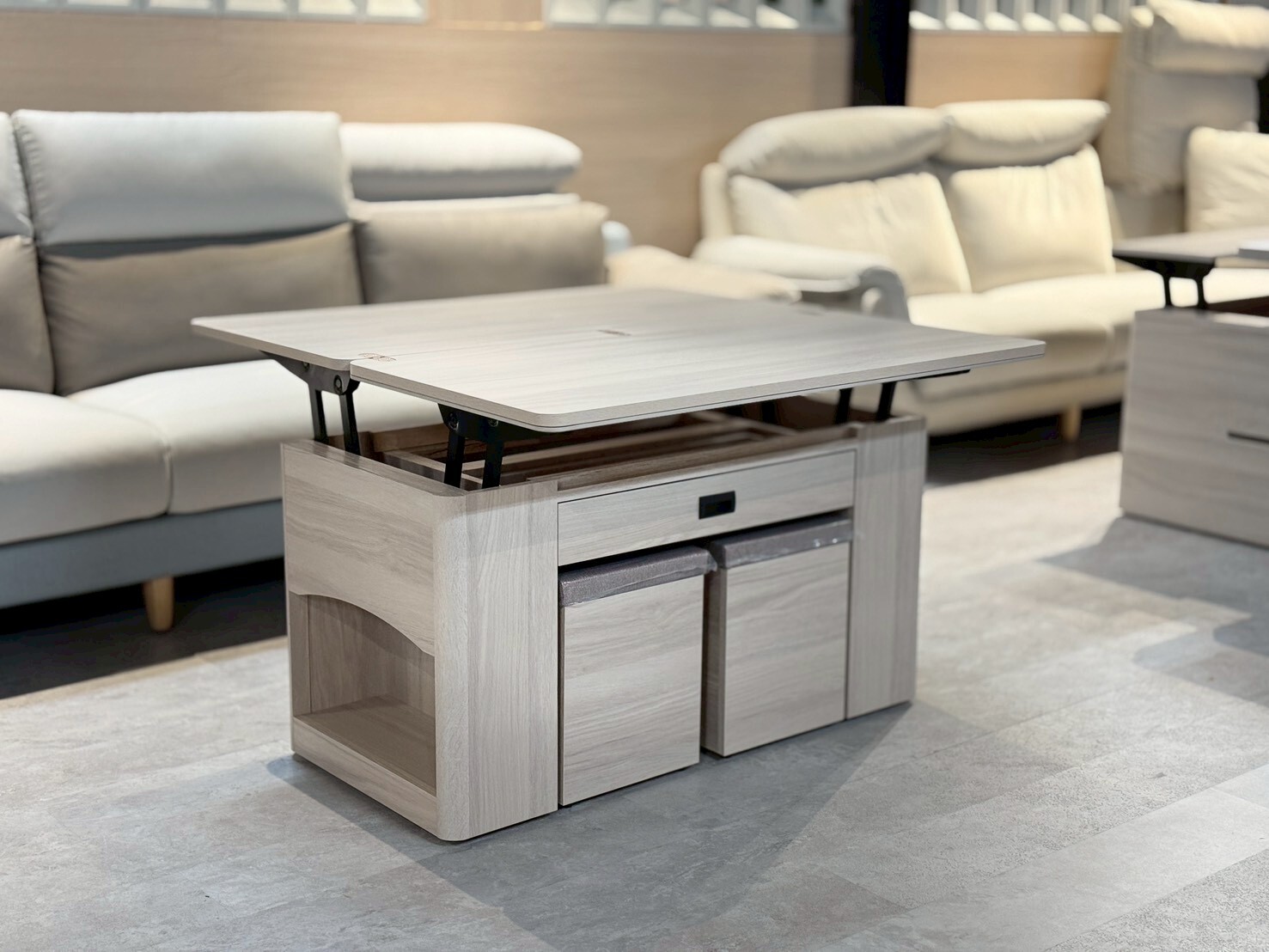 🍽️ 小家庭的神隊友｜多功能升降茶几