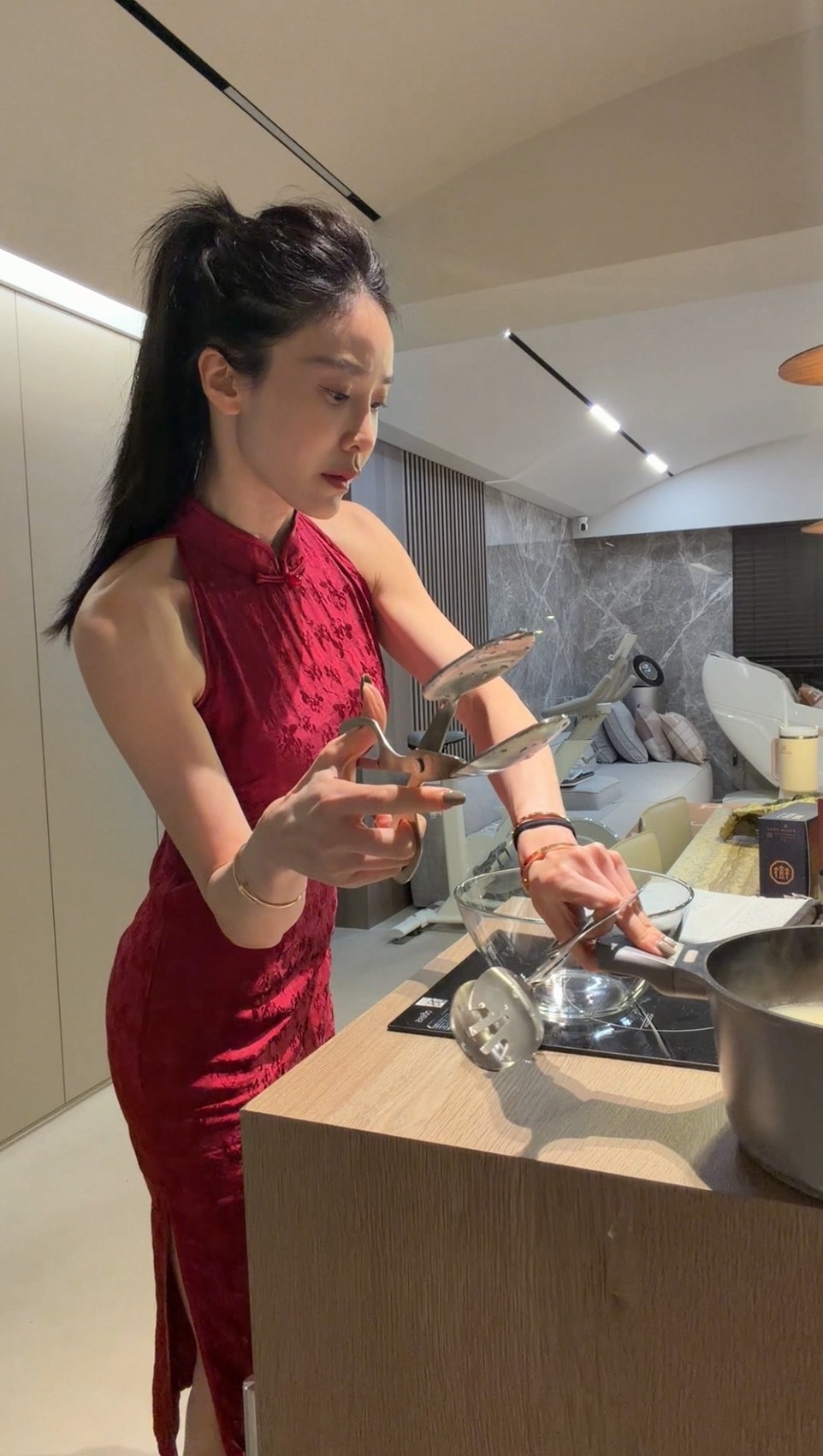 新式旗袍晚禮服