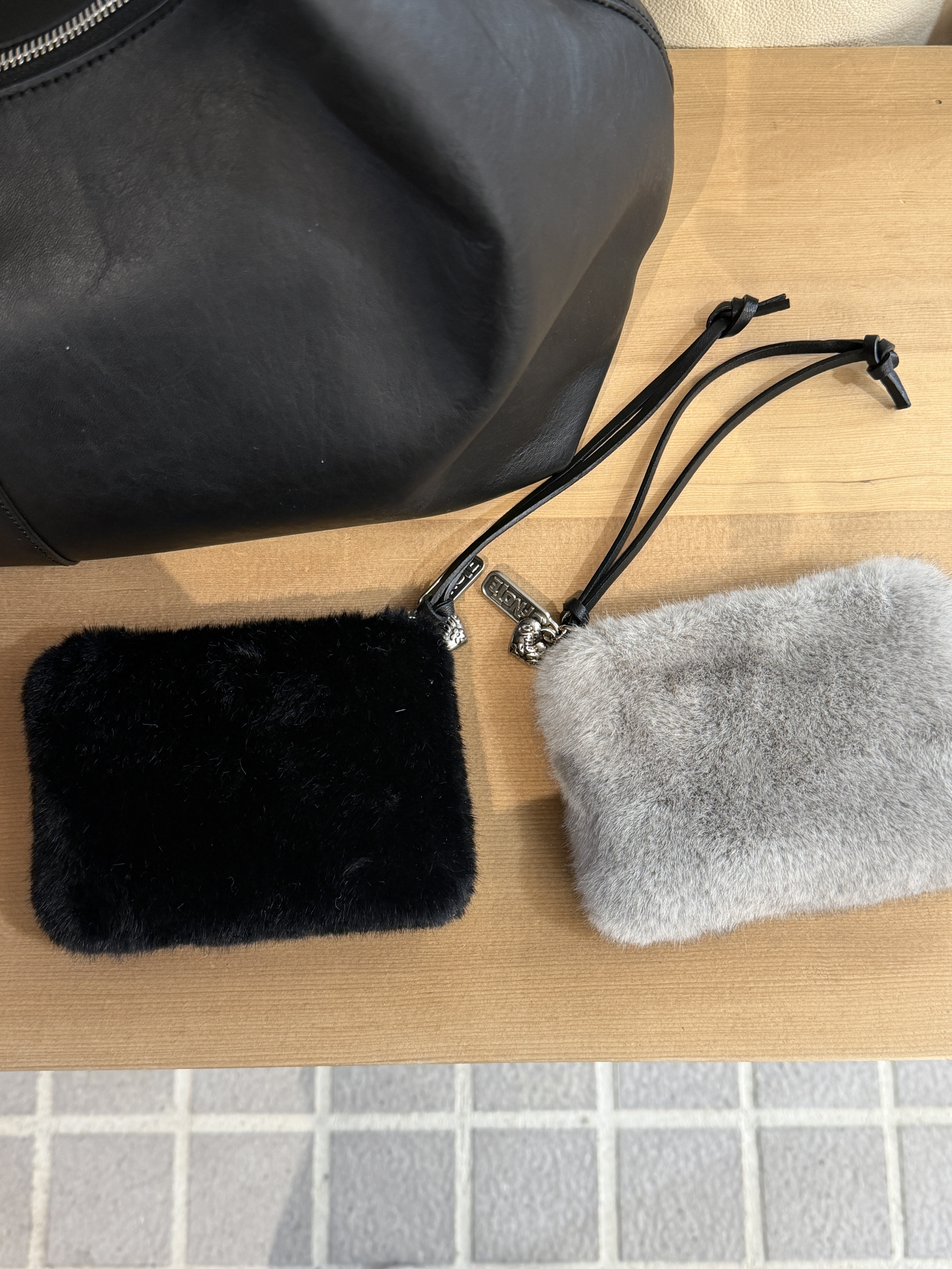 {韓國限時連線!} 毛絨方形包